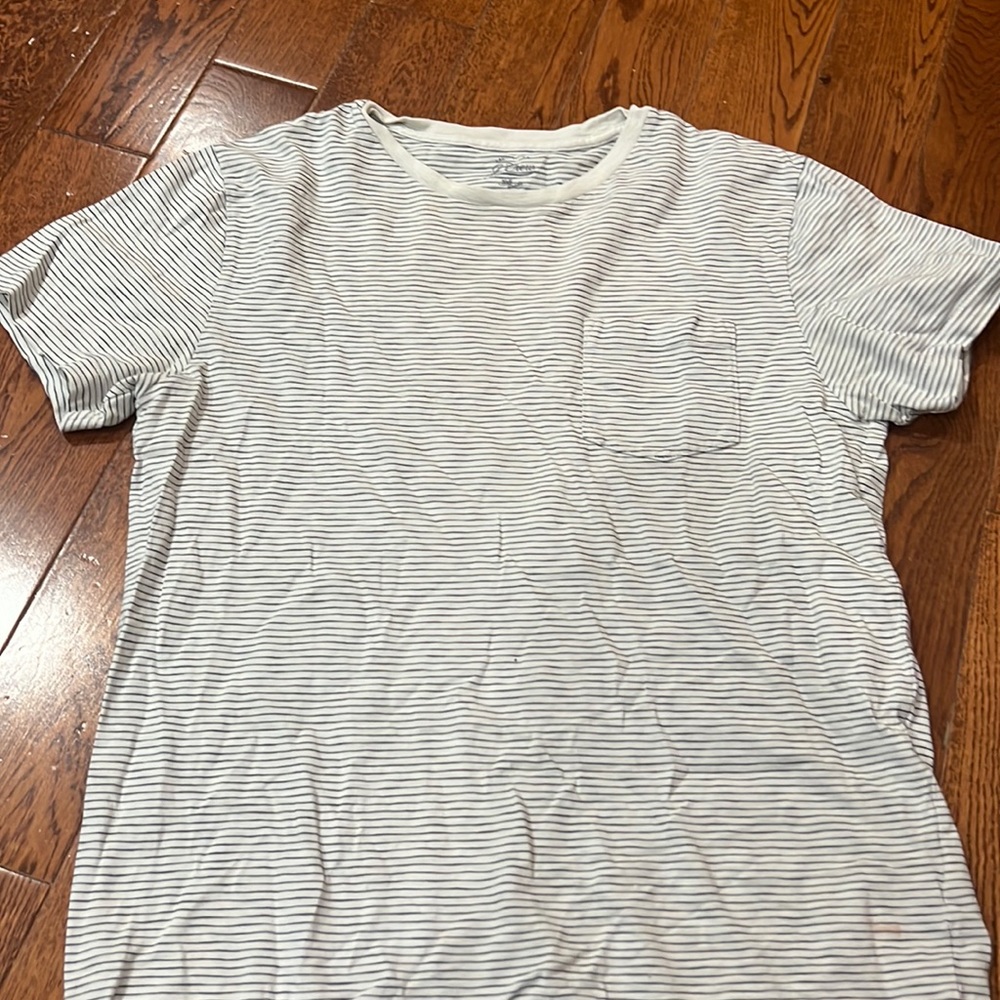 Jcrew stripes tee size small
